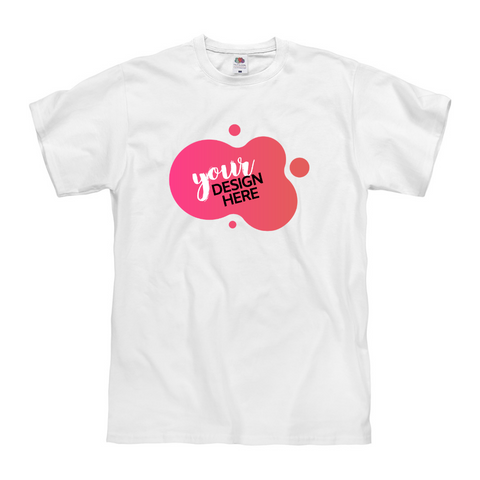POD Unisex Basic Fruit of the Loom Midweight Cotton Tee