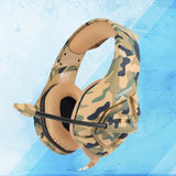 Army Style Wired Noise Canceling Gaming Stereo Headphone