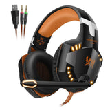 LED 3.5MM Stereo Gaming Headphone with Microphone