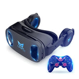 3D VR Headset with Build in Stereo Headphone