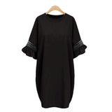 Womens Dress with Ruffle Sleeves